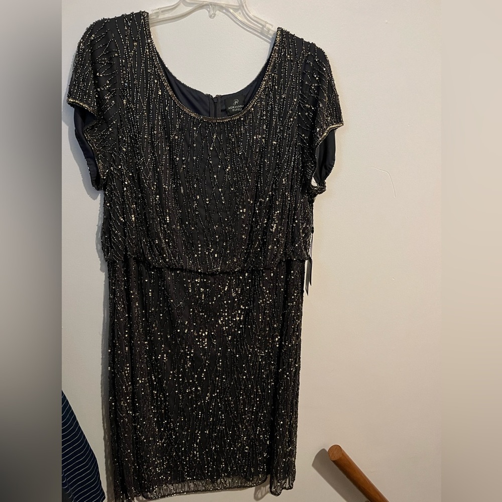 GORGEOUS beaded cocktail dress! This is exquisite!